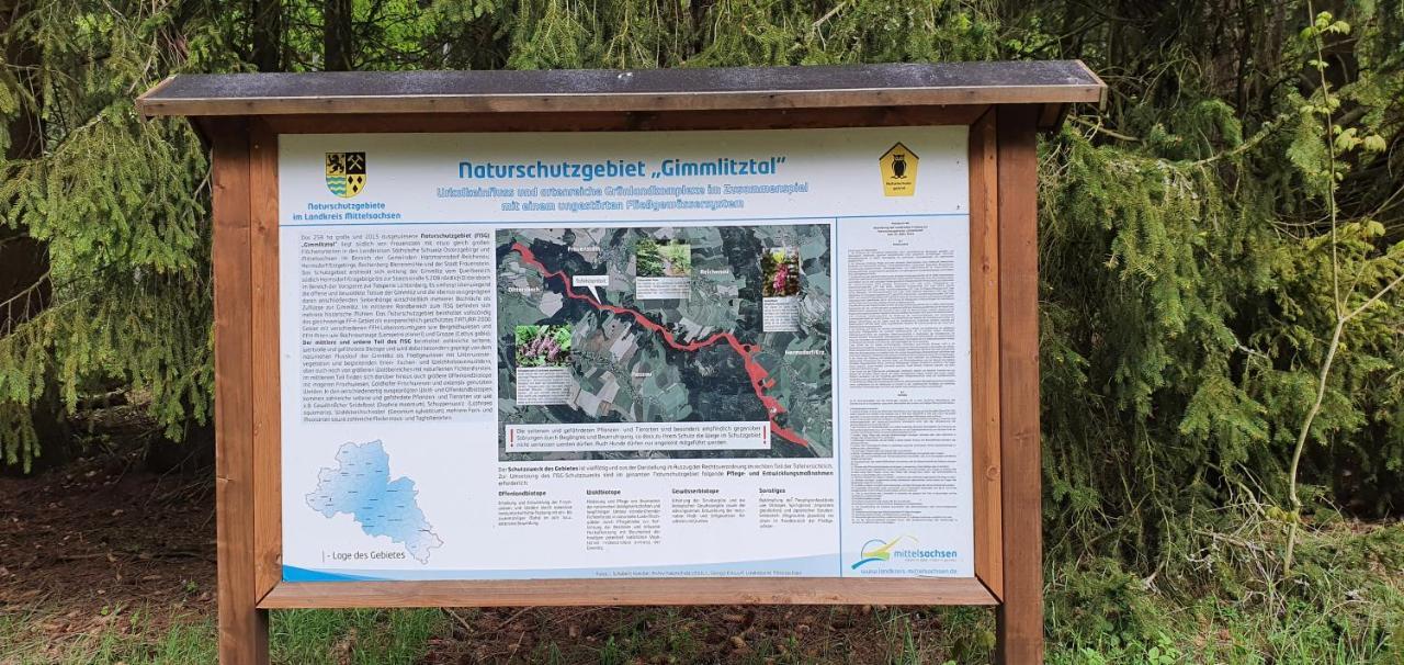Appartamento Zum Elleblick Frauenstein  Esterno foto