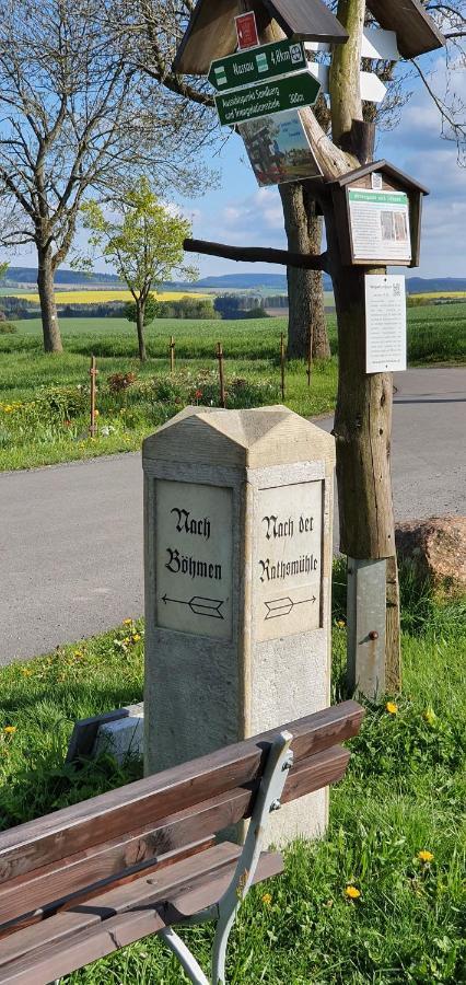 Appartamento Zum Elleblick Frauenstein  Esterno foto